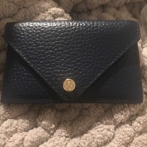Dagne Dover navy card case